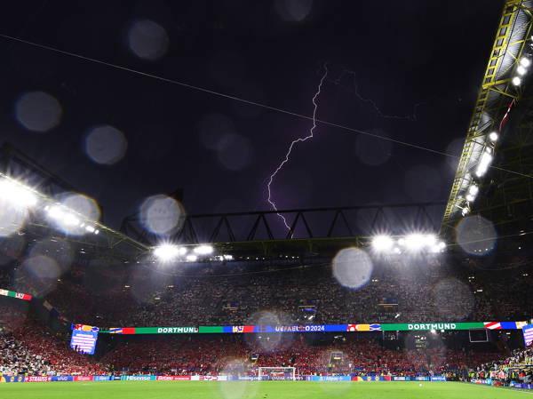 German police believe man who climbed arena roof during Euro 2024 game was a would-be photographer